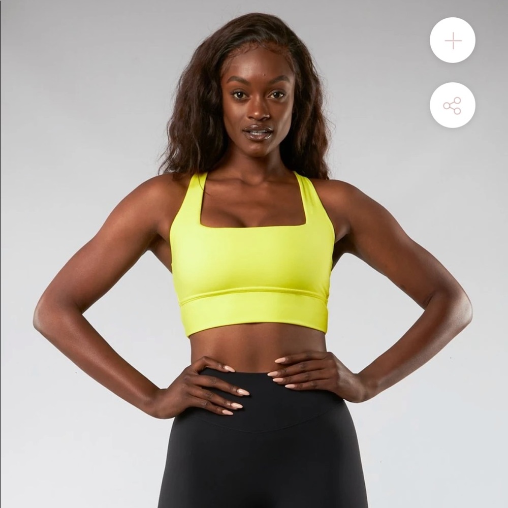 Buffbunny Revolution Bra, Tiki Yellow, M